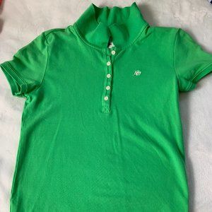 Kelly green golf shirt